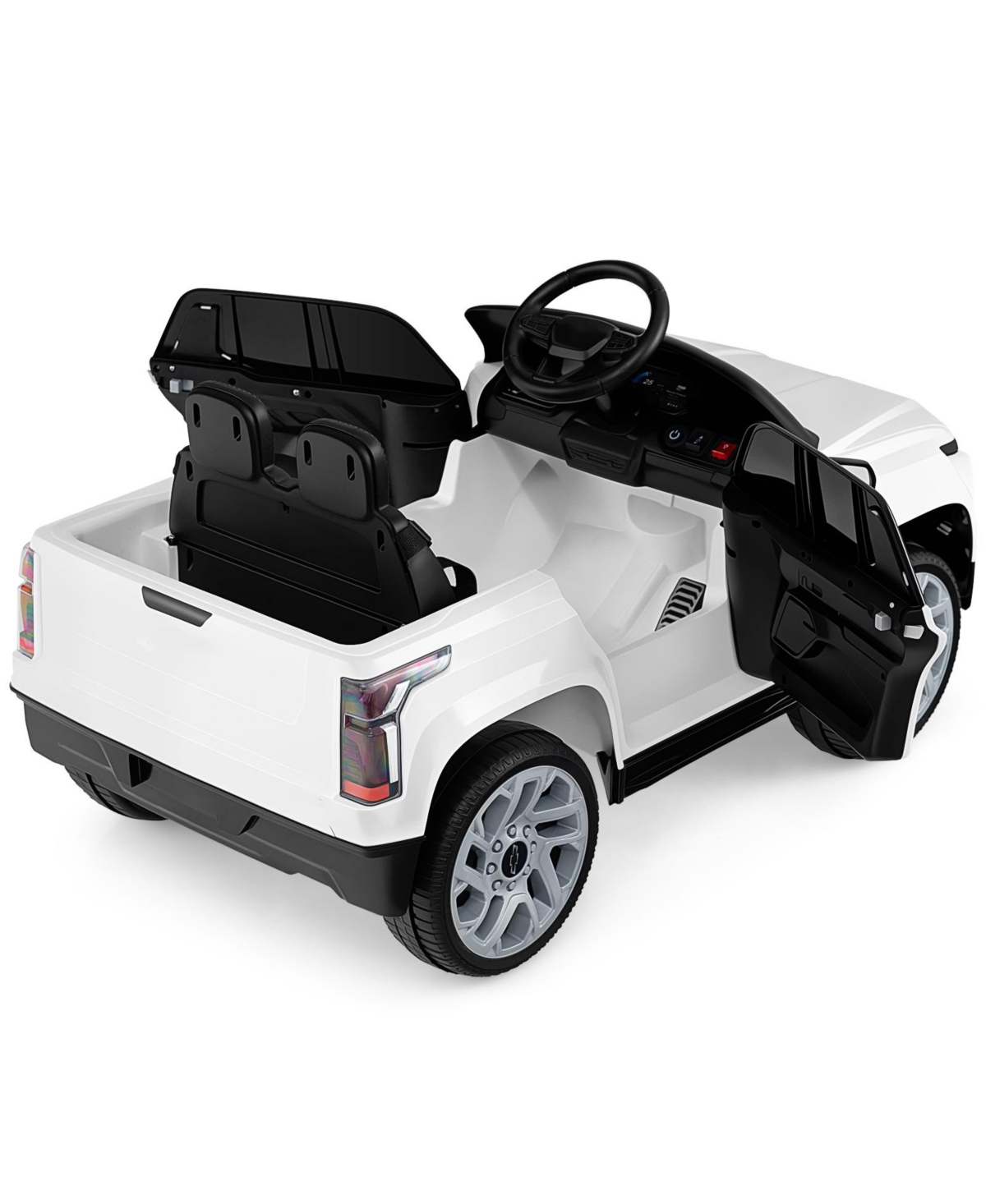 Slickblue Kids 12V Ride On Truck with Remote Control Electric Car