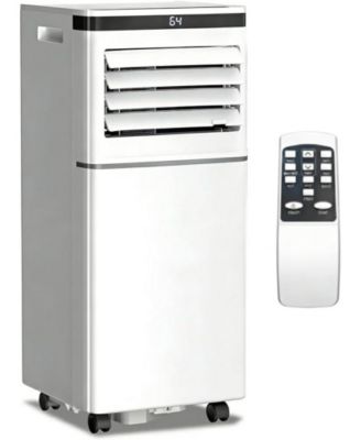 10000 BTU Portable Air Conditioner for Medium Rooms, 3-in-1 AC with Cooling/Fan/Dehumidifier, Digital Display, 24H Timer, Window Kit