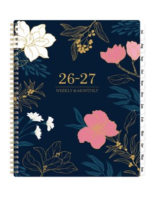 Academic Planner 2026-2027 Weekly Monthly Spiral Tabs