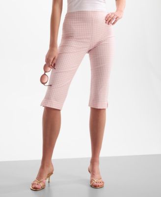 Women's Marilyn Vichy Mid-Rise Capris