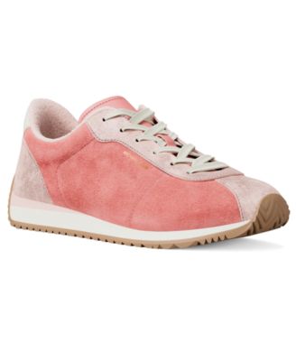 Michael Kors - Michael Kors Women's Rhodes Trainer Lace-Up Sneakers Primrose Suede
