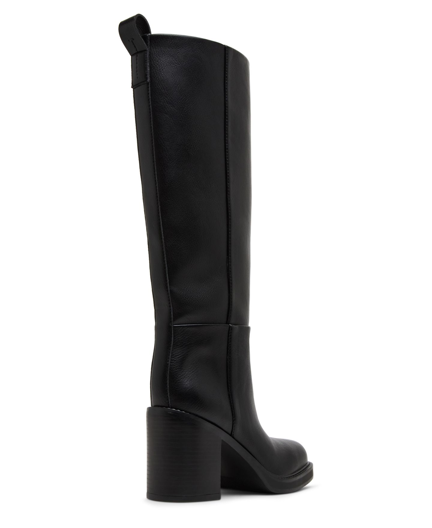 Женские ботинки Madden Girl Cordelia Platform Tall Block Heel, цвет: Чёрный — фото 6