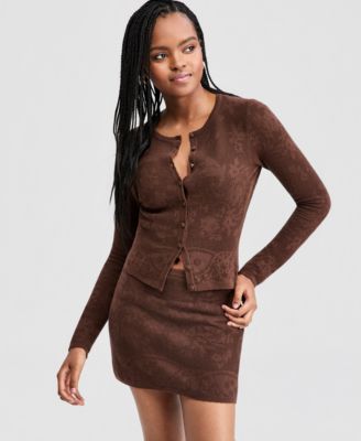 Women's Crocheted Cardigan