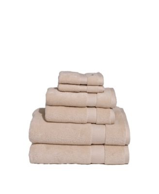 Signature Solid Cotton 6-Piece Towel Set