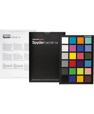 SpyderCheckr 24 Color Calibration Tool for Digital Cameras