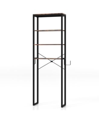 4-Tier Freestanding Over The bath fixture Storage Rack Organizer