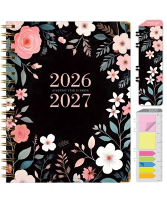 Hardcover Academic Planner 2026-2027 Botanical