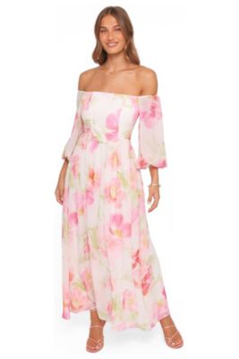 Petal and Pup Women's Chantel Off Shoulder Maxi Dress - Macy's