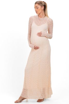 Women's Tan/Beige Maxi Fall Dresses | Macy's