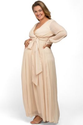Chiffon Maternity Dress