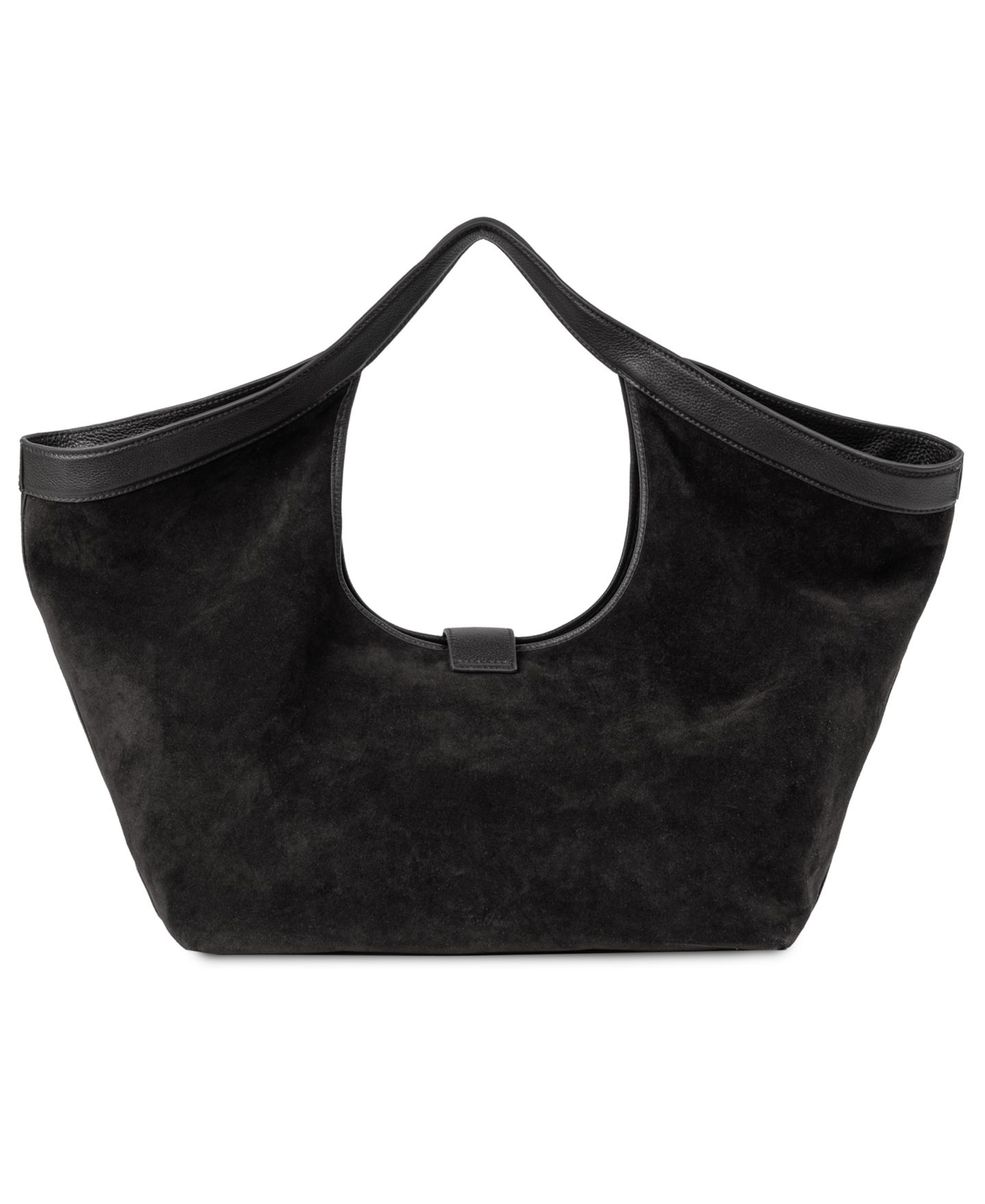 Женская сумка Sam Edelman Lucy Buckle Tote Handbag, цвет: Чёрный — фото 2