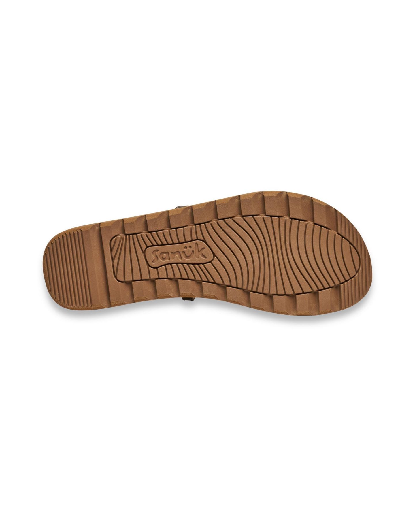 Женские сандалии Sanuk Women Yoga Strappy Leather, цвет: Бронзовый леопардовый — фото 4