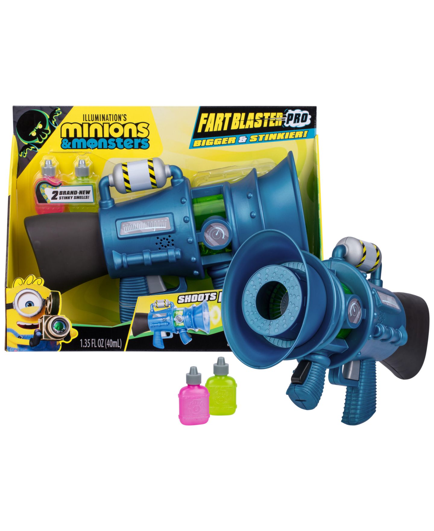 Детская игрушка Despicable Me Minions Supreme Fart Blaster with 2 Scent Refills, Ages 4+ — фото 3