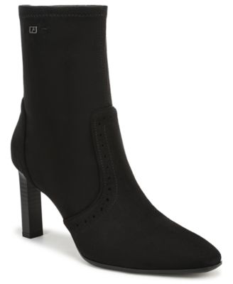 Women's Delani Square Toe Zip Short Boots