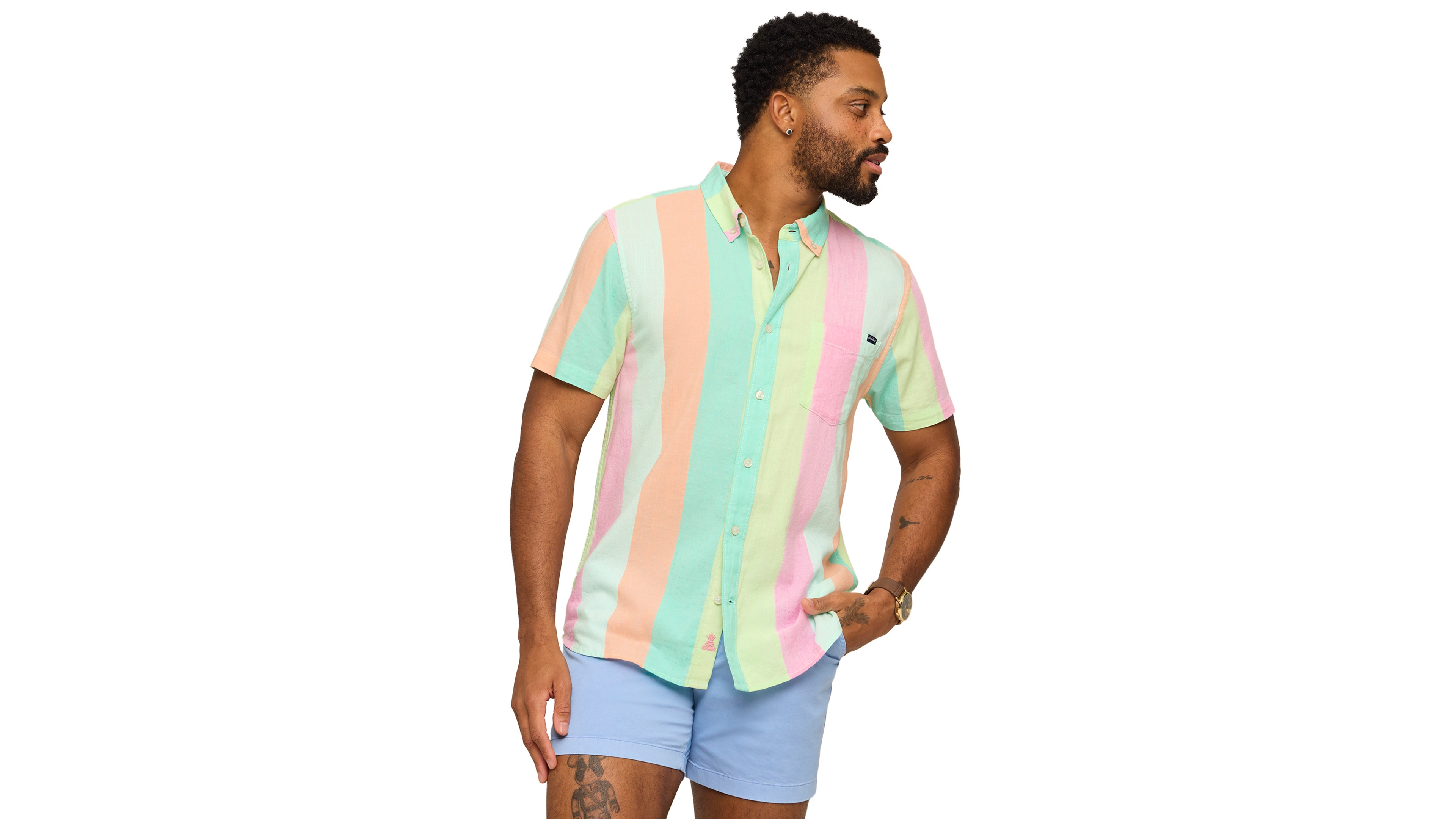 Chubbies Men's Short-Sleeve Shirt