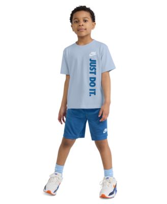 Boys' 4-7 Just Do It Short-Sleeve T-Shirt and Shorts, 2-Piece Set