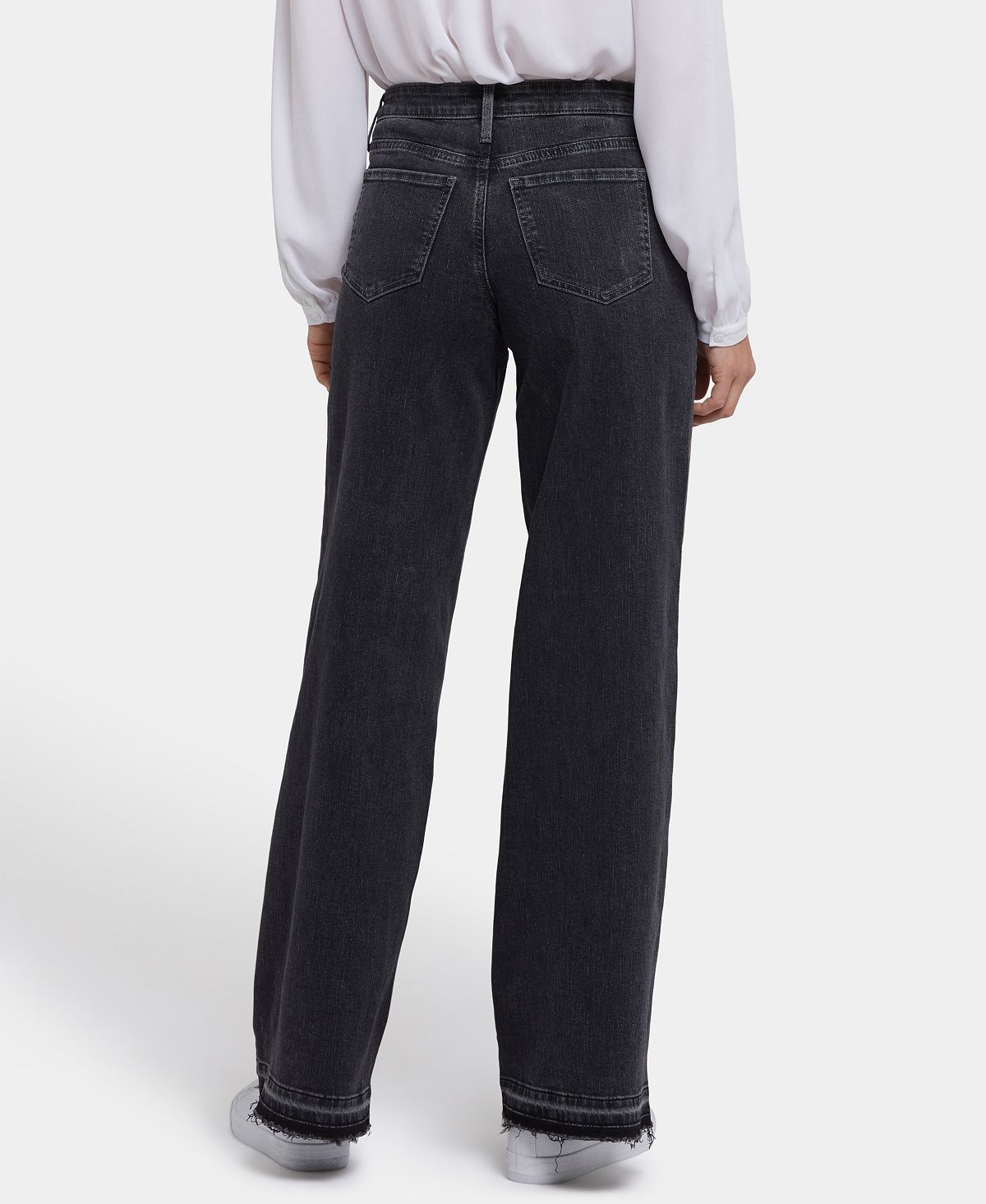 NYDJ Women's Teresa Wide-Leg Jeans with Released Hems view 5 — MAYCSS fashion products