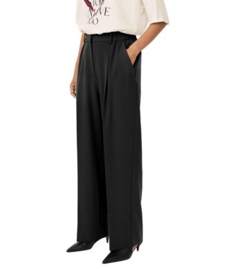 Masai Copenhagen Womens Mapryscian High Waisted Wide Leg Pants - Black $138