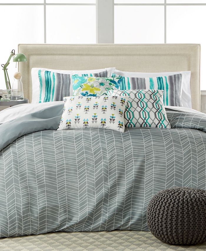 Hallmart Collectibles CLOSEOUT! Hudson 6Pc. Queen Comforter Set Macy's