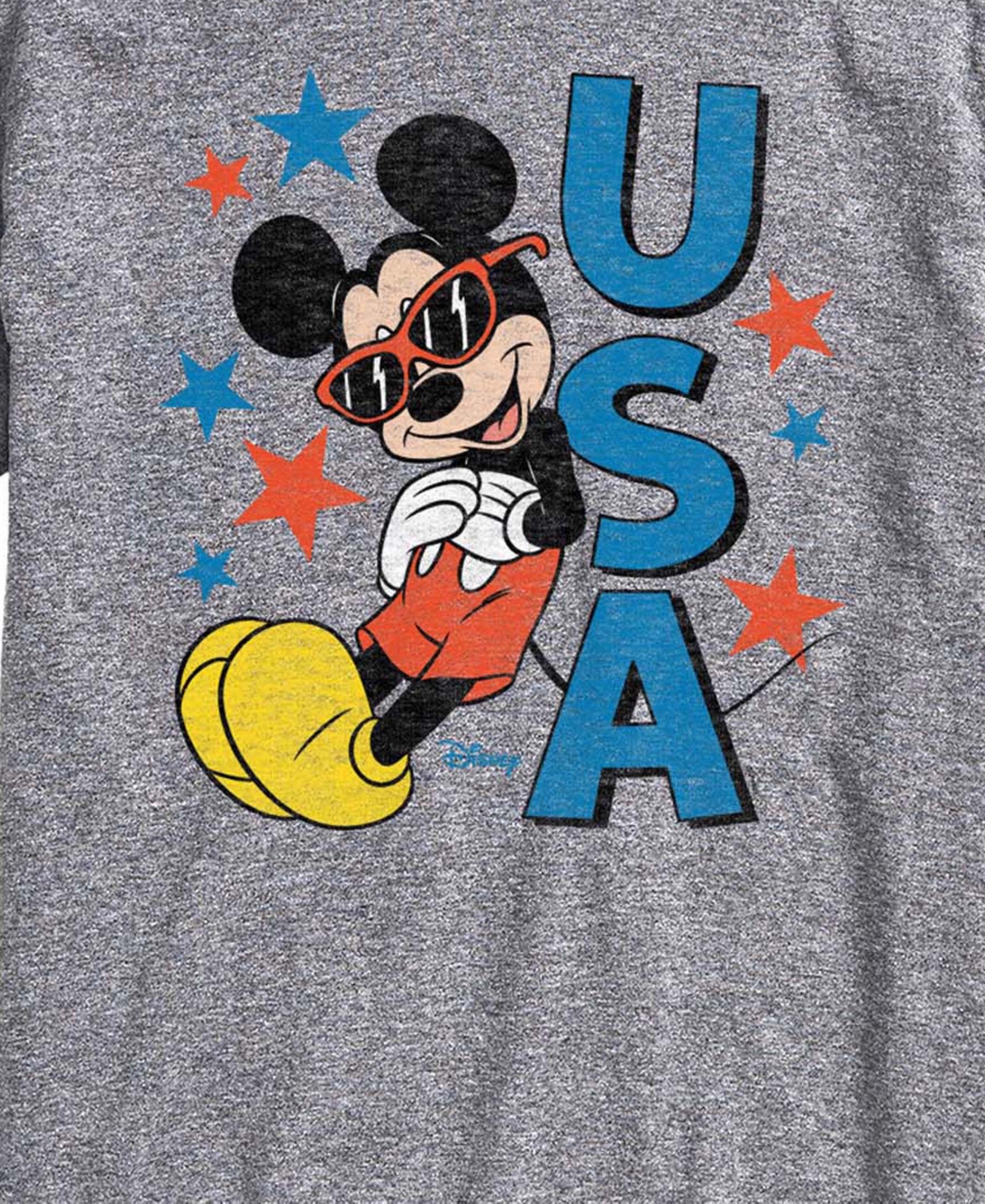 Airwaves Men's Disney Mickey Usa Short-Sleeve Graphic T-Shirts