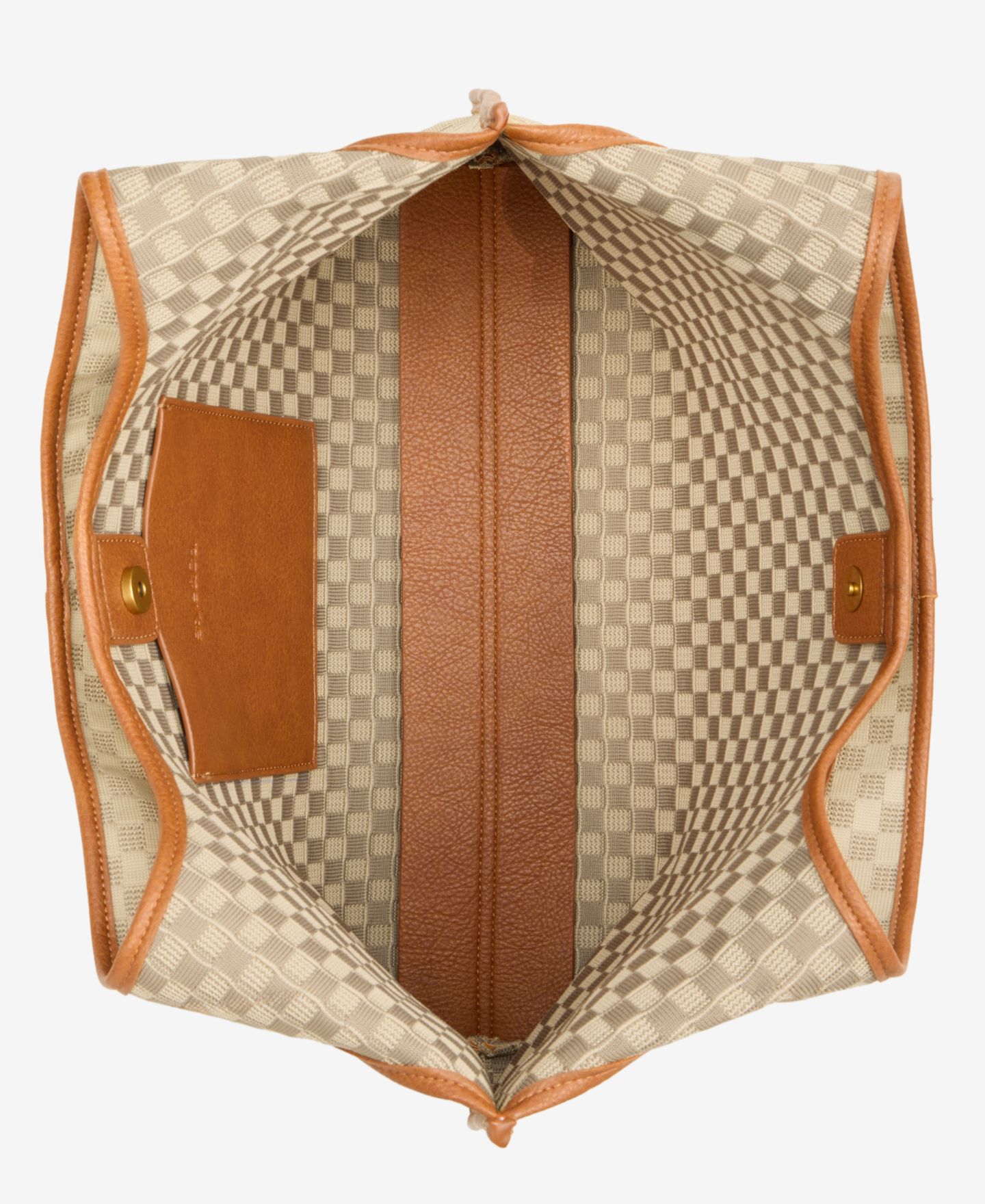 Женская сумка Style & Co Checkered Soft Knit, цвет: Бежевый — фото 5