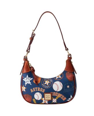 Dooney & Bourke Houston Astros Luca Leather Hobo Purse - Macy's