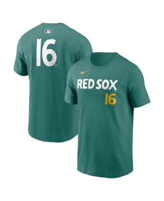 Men's Jarren Duran Green Boston Red Sox 2025 City Connect Fuse Name & Number T-Shirt