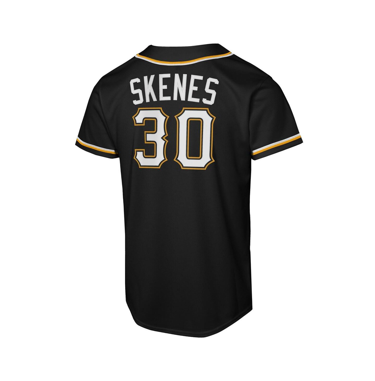 Детский топ Nike Paul Skenes Black Pittsburgh Pirates Fashion Replica Player Jersey — фото 3