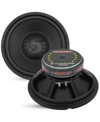 10 Inch Woofer 300W Car Subwoofer 4Ohm Replacement Deep Sub w Poly Cone - WF 10 140 PP 4OHM