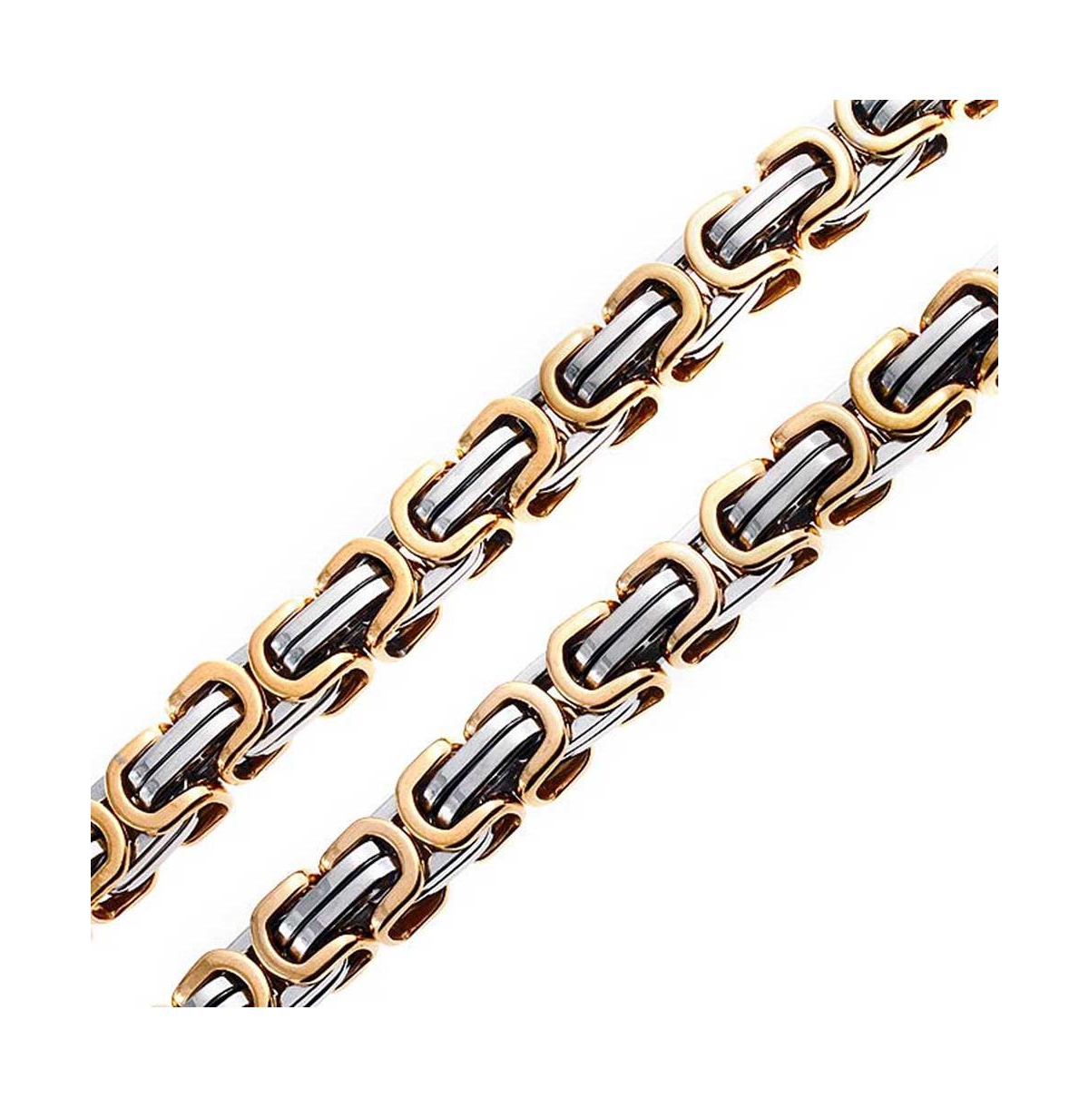 Bling Jewelry Biker Urban Double Link Flexible Heavy Chain Necklace Stainless Steel