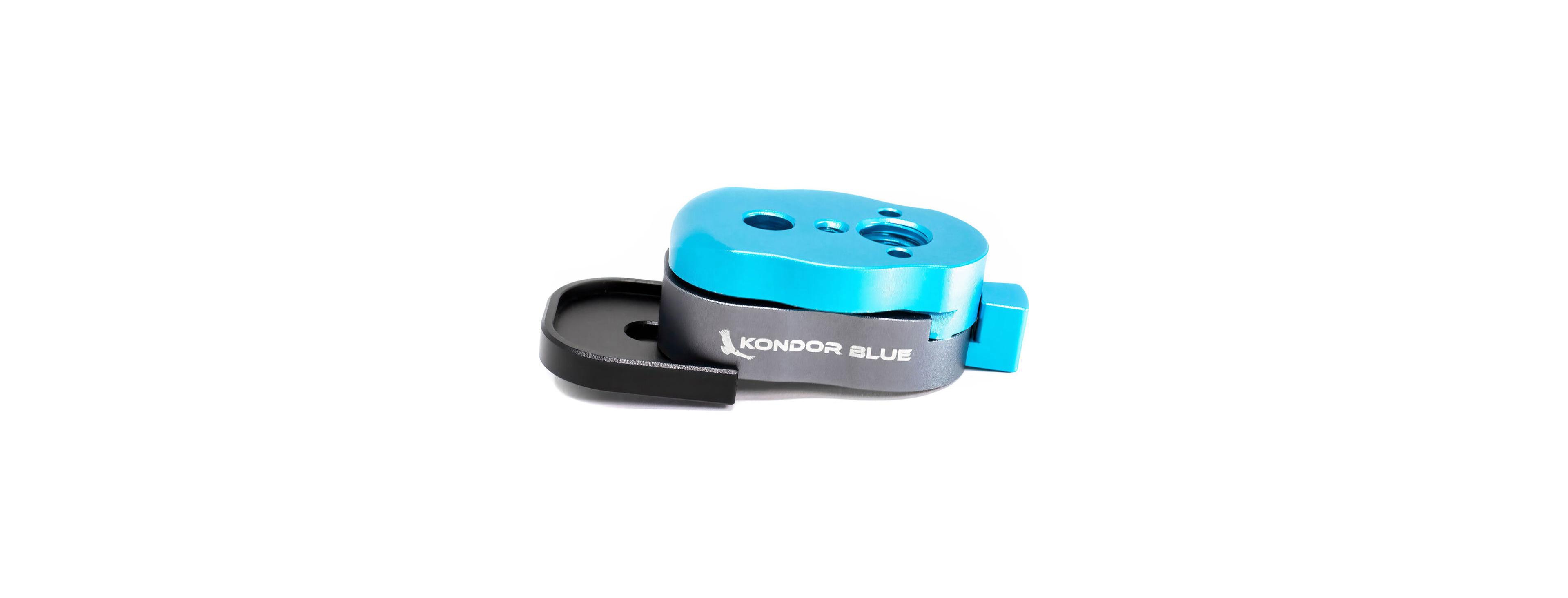 Kondor Blue Anti-Twist Spacer Plate for SmallHD Monitors