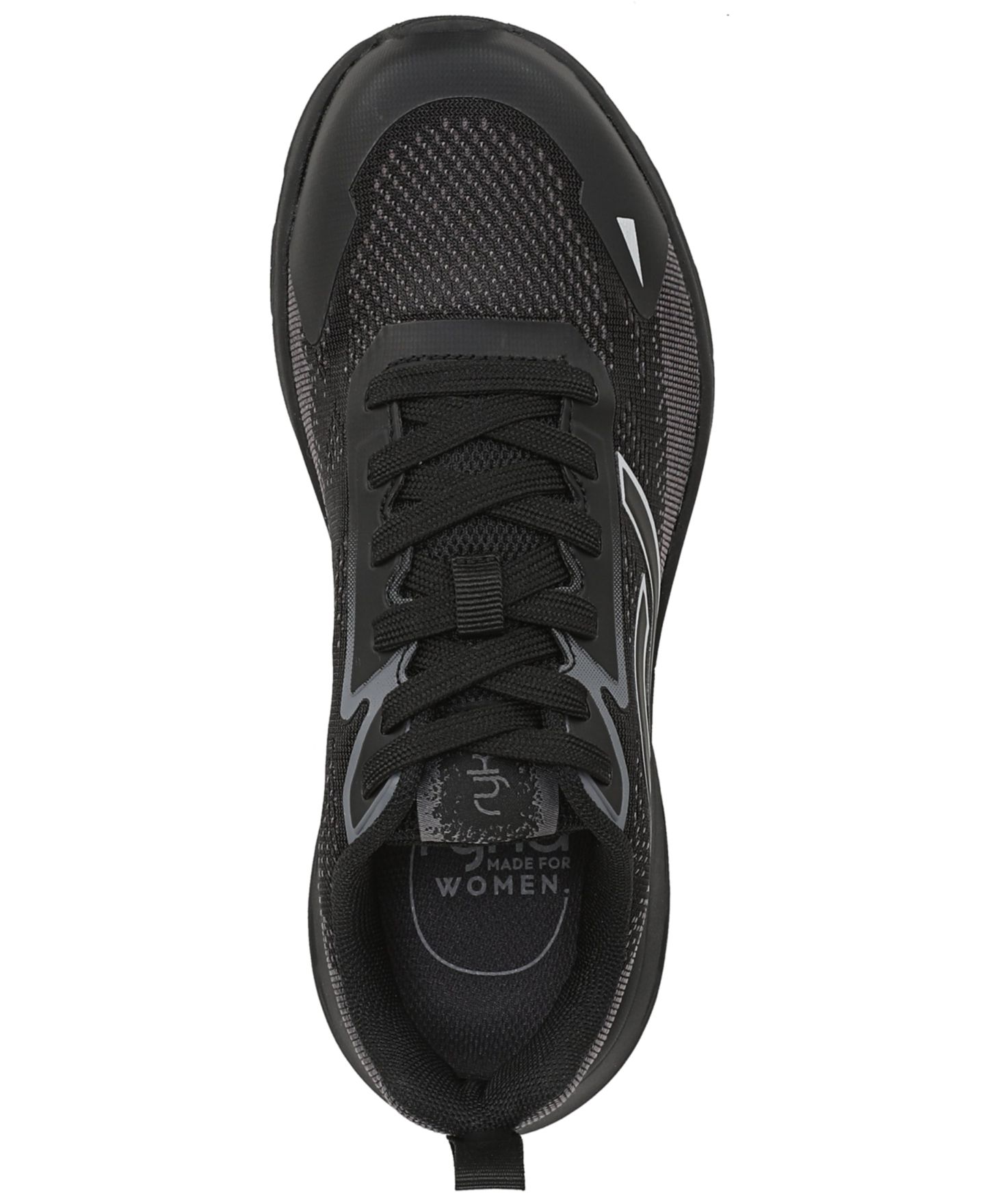 Женские кроссовки Ryka Devine Walking Lace-Up, цвет: Чёрный сетчатый — фото 4