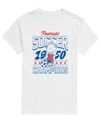 Men's Peanuts Linus Soccer Short-Sleeve Graphic T-Shirt