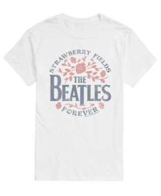 Men's The Beatles The Strawberry Fields Short-Sleeve Graphic T-Shirt