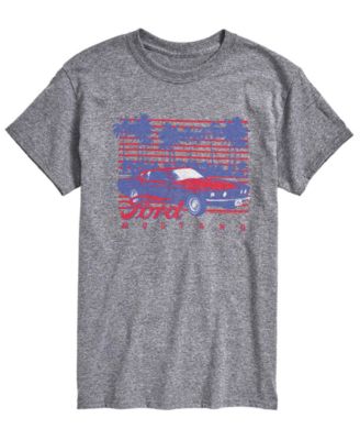 Men's Ford Mustang Palm Trees Short-Sleeve Graphic T-Shirt