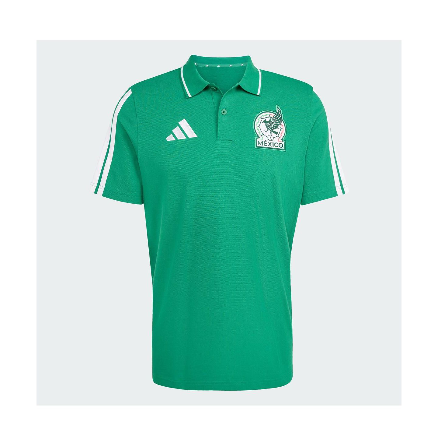 Мужская рубашка-поло adidas Mexico National Team 2026 World Cup Alphaskin, Green — фото 1