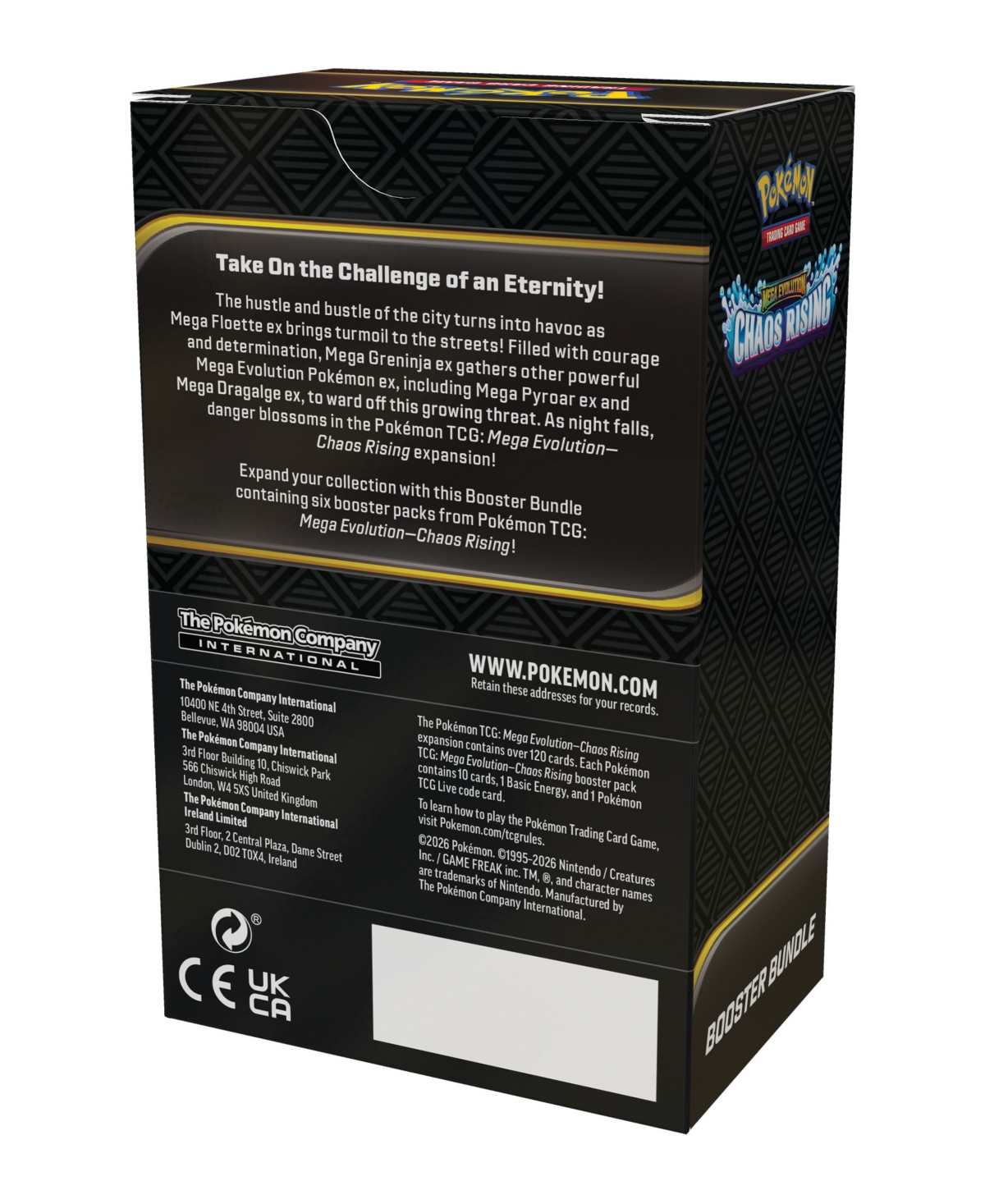 Pokemon 2026 Pok Mega Evolution S4 Chaos Rising Booster Bundle