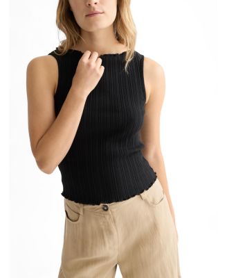 Tops and Tees for Women Structured Rib Tank