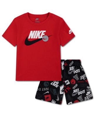 Boys' 4-7 Short-Sleeve T-Shirt and Shorts, 2-Piece Set