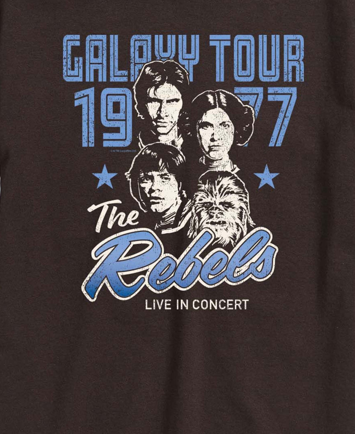 Airwaves Men's The Rebels Band Short-Sleeve Graphic T-Shirt