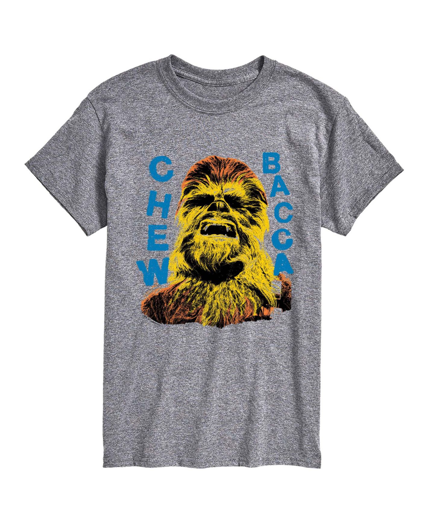 Мужская футболка AIRWAVES Chewie Pop Short-Sleeve Graphic, цвет: Меланжевый — фото 1