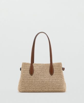 Women's Natural-Fiber City Bag