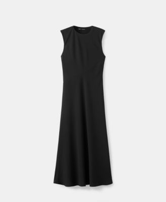 Women's Open Back Midi-Dress