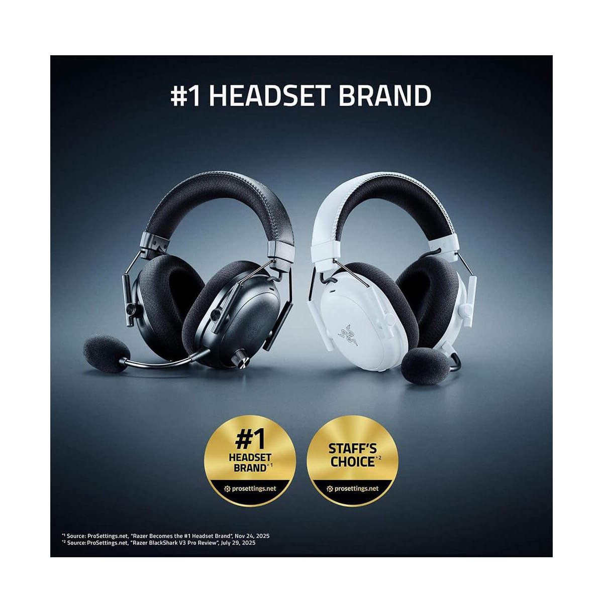 Razer BlackShark V3 Pro Wireless Gaming Headset High-Fidelity Audio Low Latency - RZ0405400100