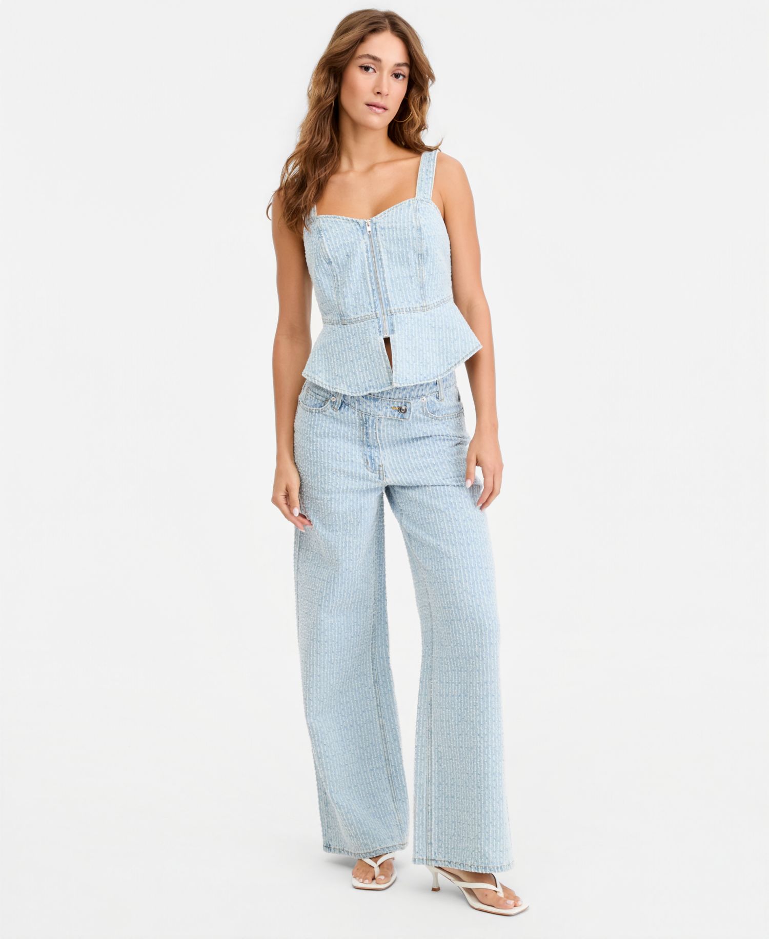 Women's High-Rise Wide-Leg Jeans