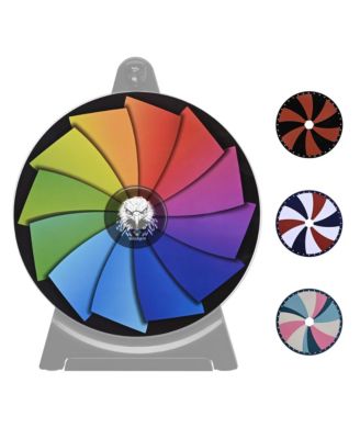 Set of 4 Prize Wheel Template Replacement for 12" Spinning Wheel Game