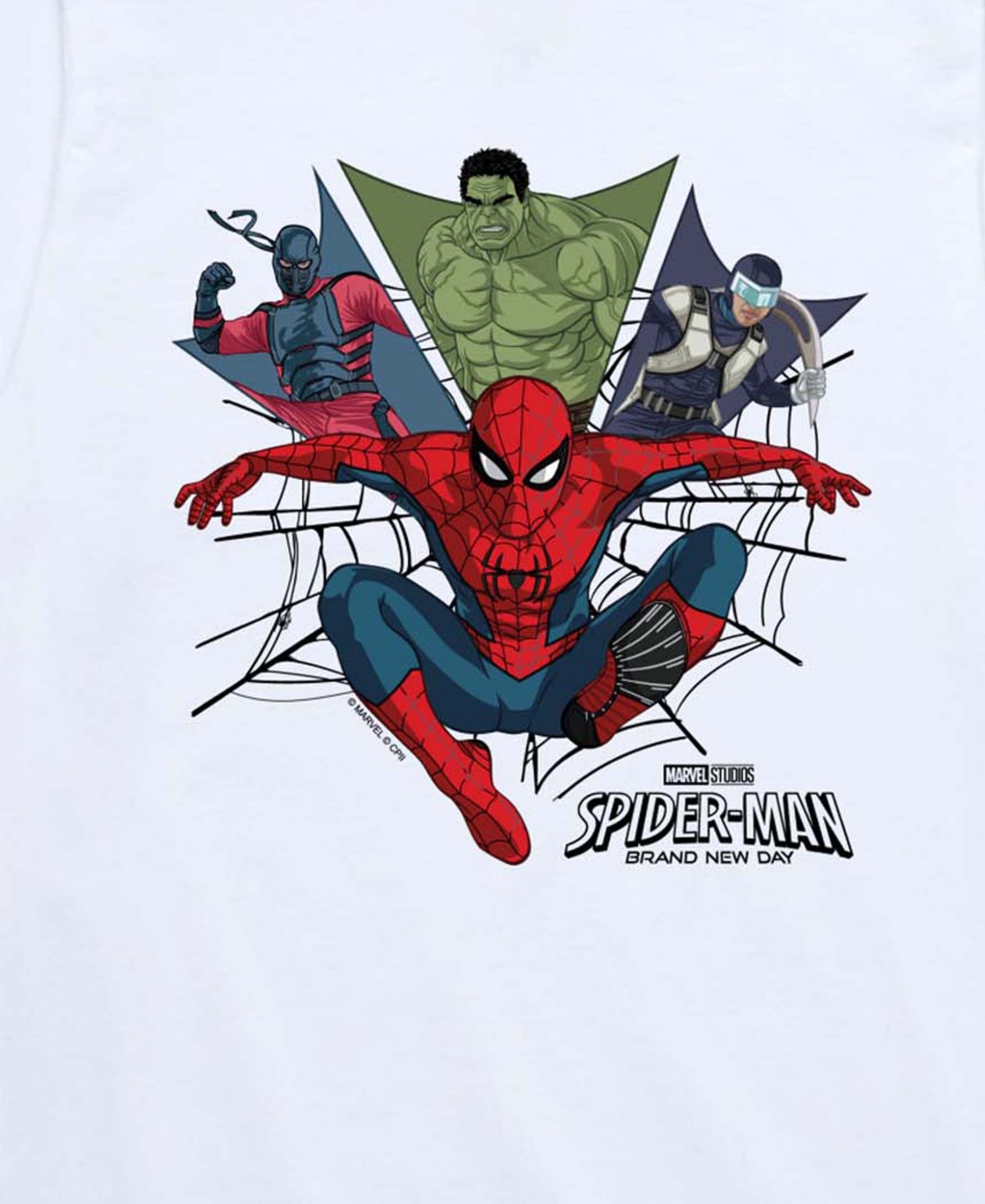 Marvel Boys' 8-20 Brand New Day Heroes Short-Sleeve T-Shirt
