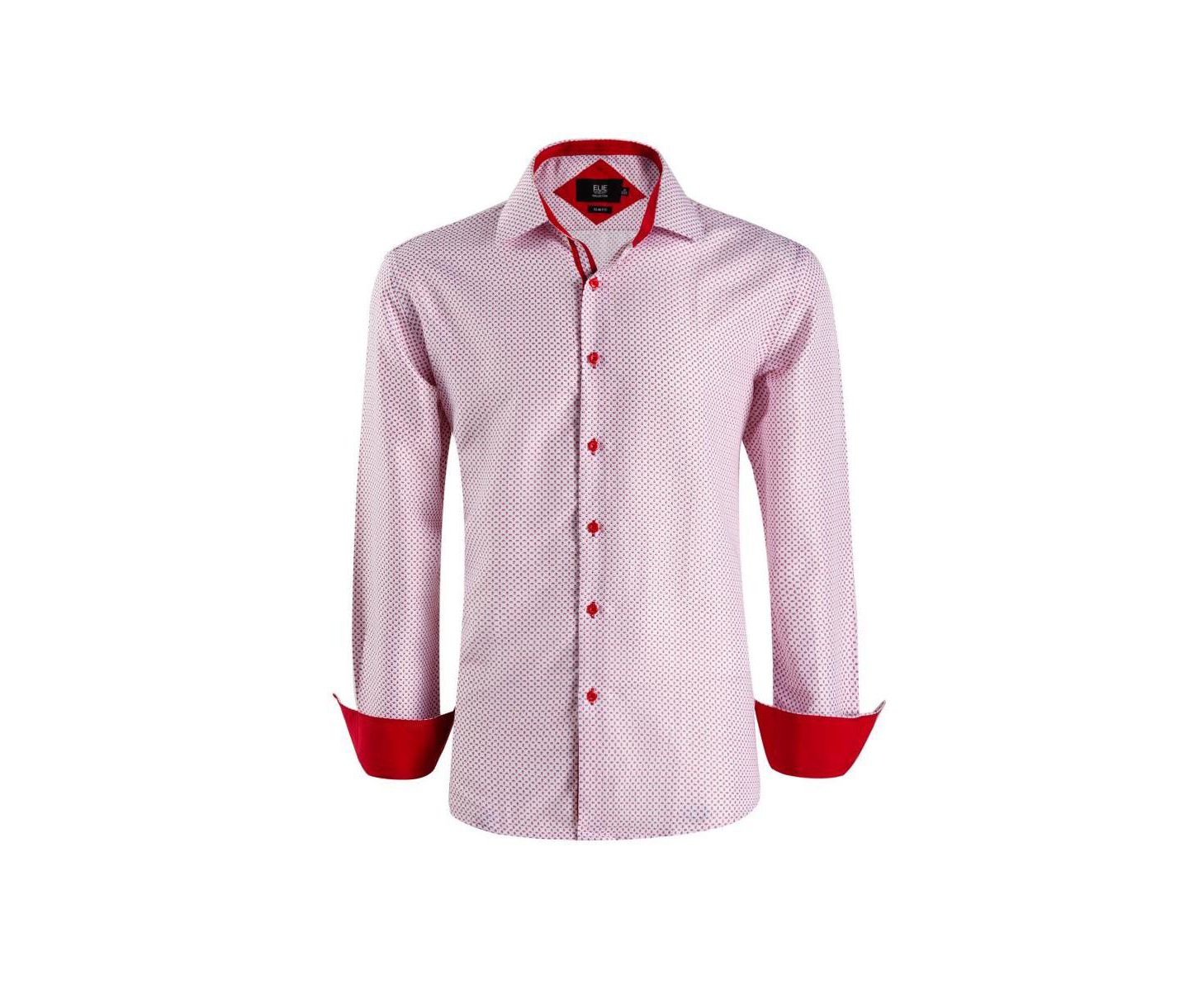 Мужская рубашка Elie Balleh Slim Fit Micro Ditsy Button-Down — фото 2