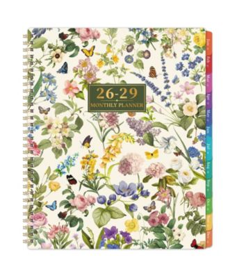 2026-2029 Monthly Planner 3 Year Calendar Tabs Pocket