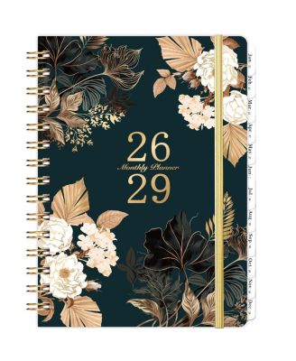 2026-2029 Monthly Planner 3 Year Calendar Tabs Hardcover Pocket